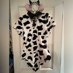 My milkshake cow costume